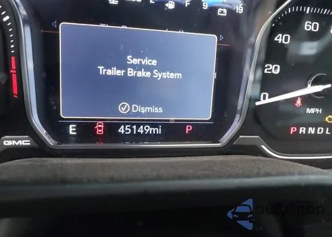 2020 GMC Sierra 1500 Denali z USA, uszkodzony, nr VIN 3GTU9FEL9LG143607